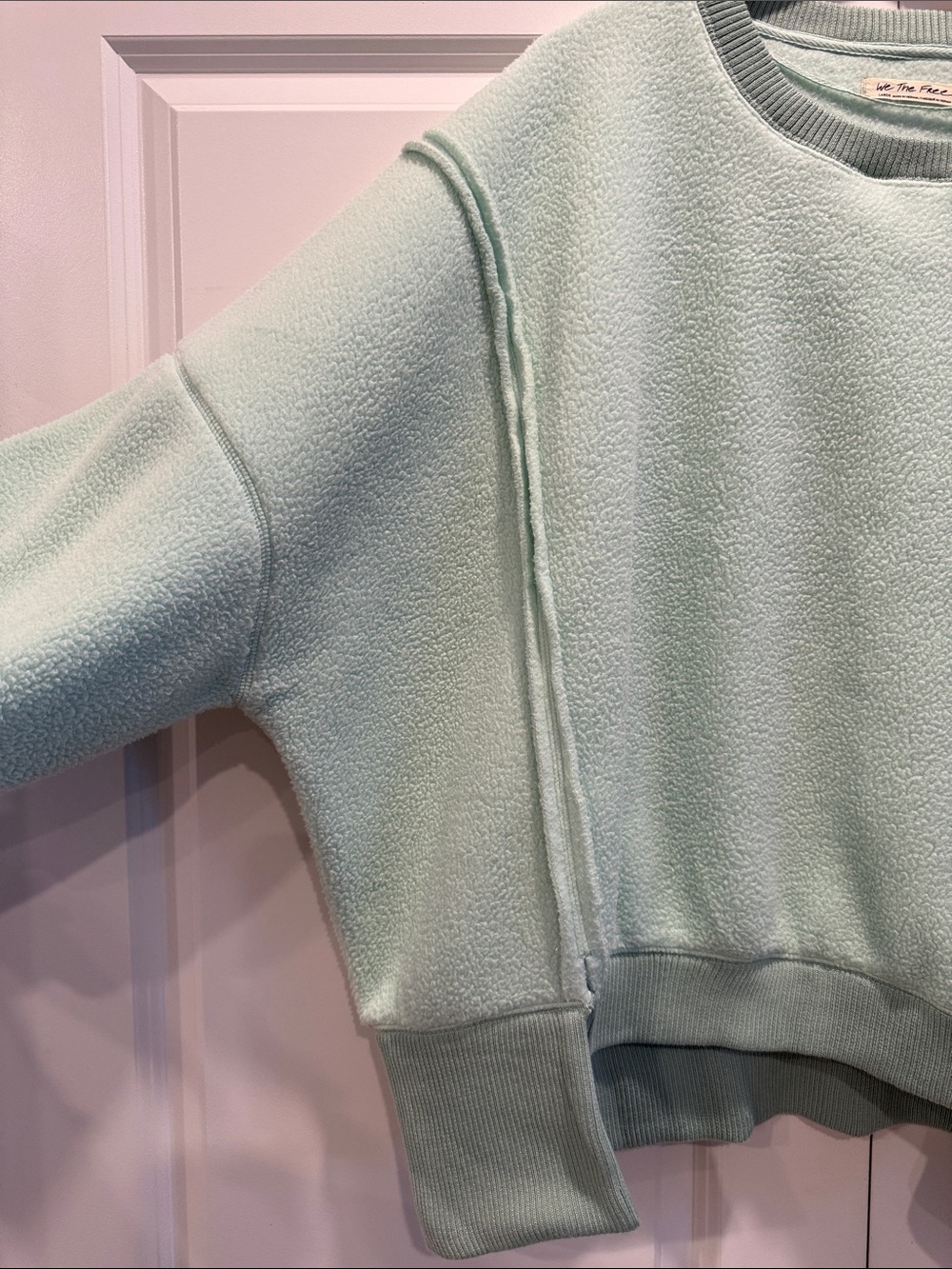 Free People cozy Camden fleece sweatshirt - Picture 5 of 8